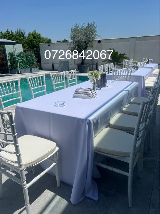 Corturi, mese, scaune de inchiriat pentru evenimente