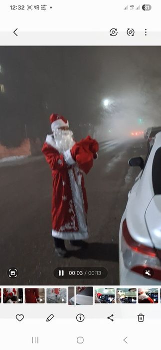 Прокат костюм Деда мороза 7000 тнг