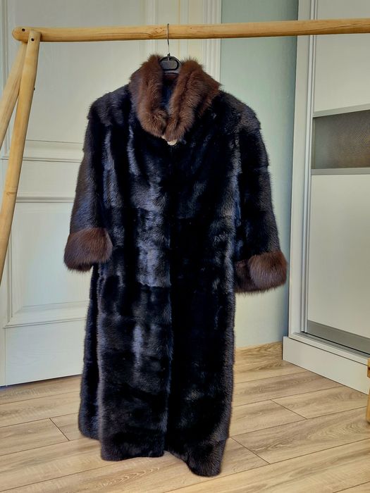 Шуба чисто из норки