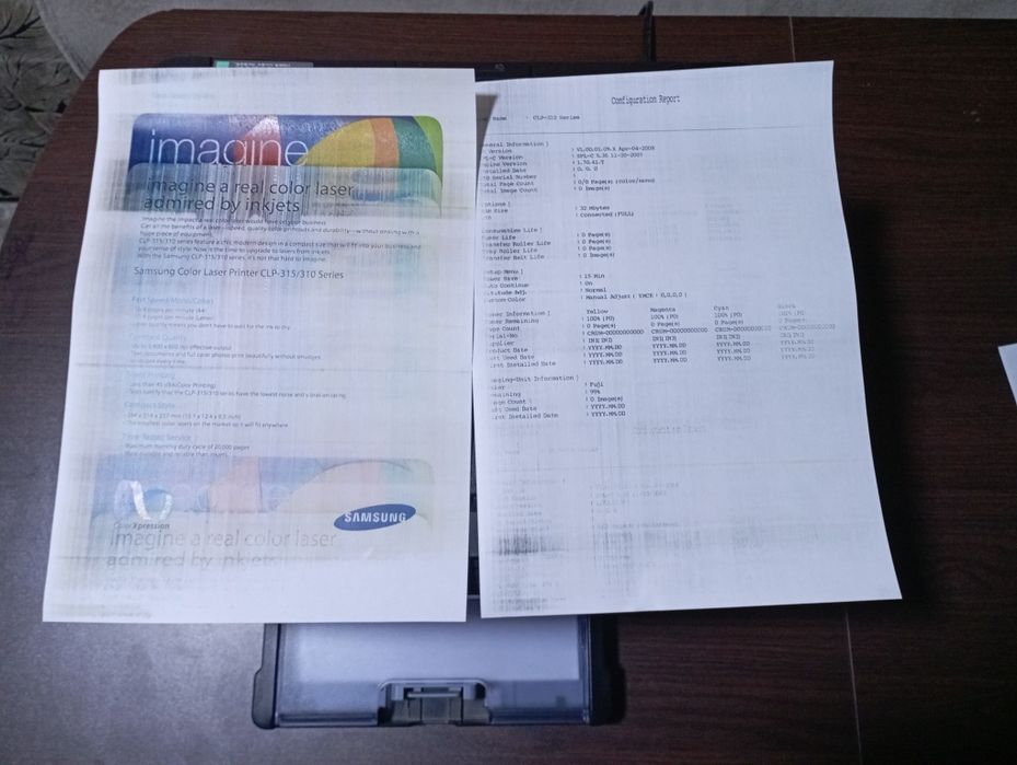 Цветен лазерен принтер SAMSUNG  clp-315