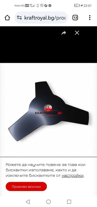 Бензинов Тример KRAFT MASTER 74сс
