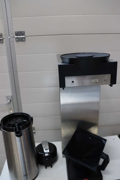 Melitta 20347 Кафемашина с филтър за изолирана кутия 170 м, неръждаема стомана / черна
