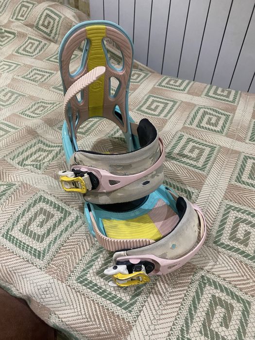 Продаются сноубордические крепления Flux. Под ботинки 38 размера