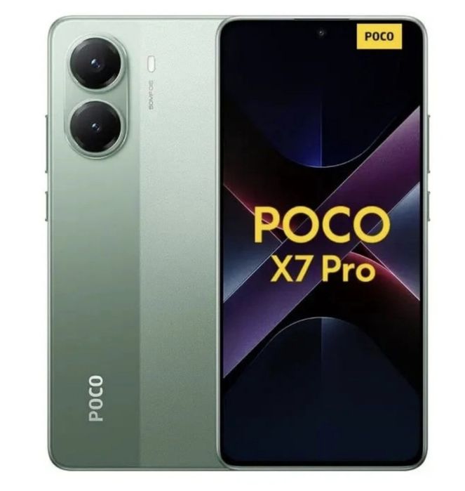 Poco X7 Pro 8/256 Green – Ideal holat | Kuchli o‘yin telefon