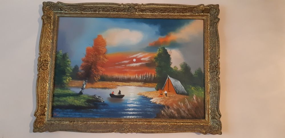 Vand tablouri, picturi pe pânză.