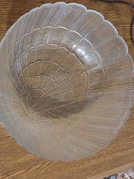 Фруктовница, стекло, большая