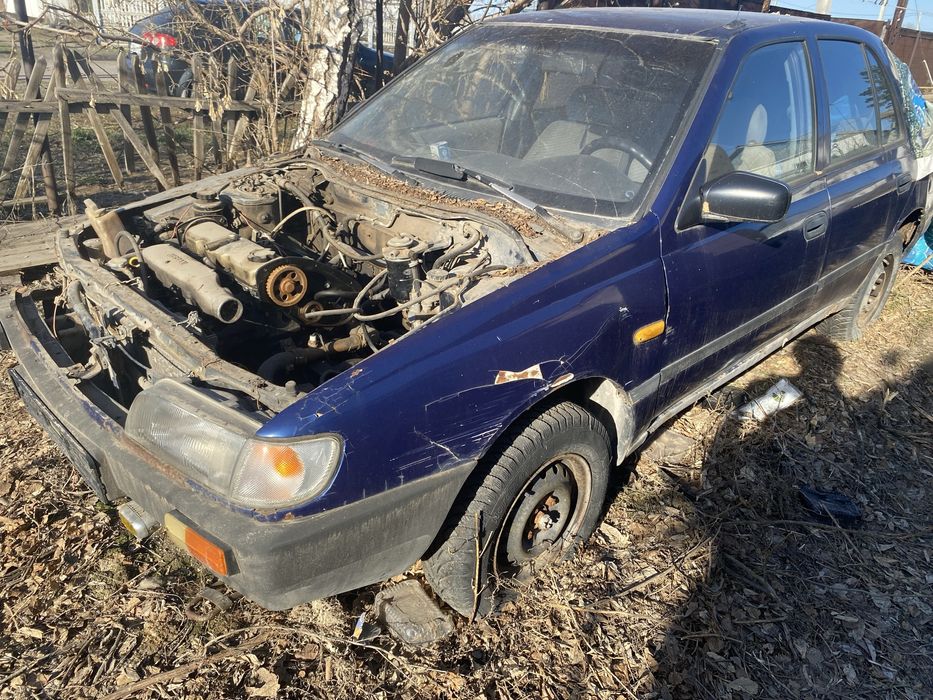 Ниссан санни Nissan sunny N14 2.0 дизель на запчасти