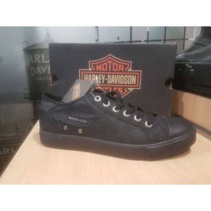 HARLEY DAVIDSON № 35/36 – Дамски обувки BLACK OXFORD нови с кутия