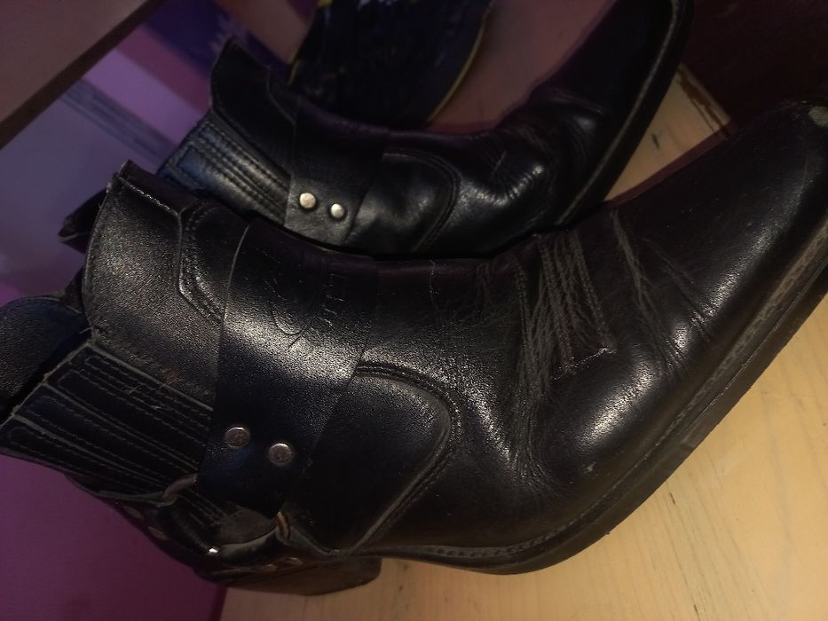 KAZAKI каубойски боти – естествена кожа, номер 42