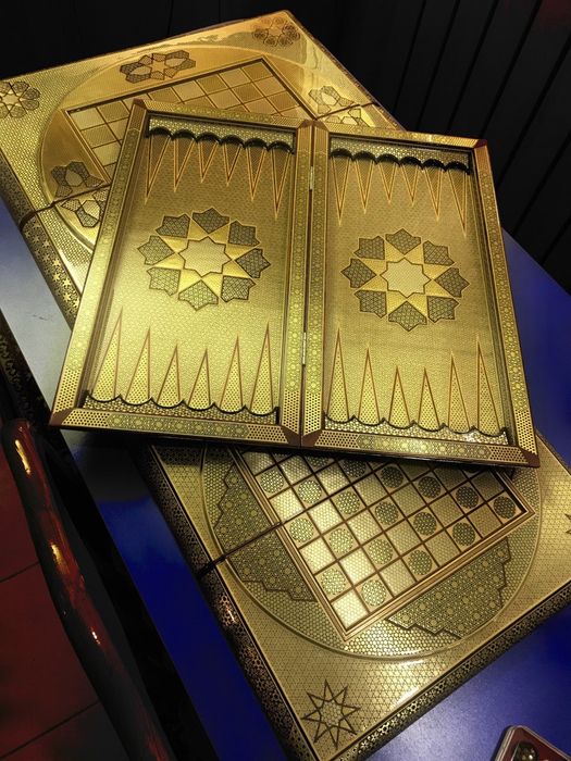 Нарды шахматы ручной работы