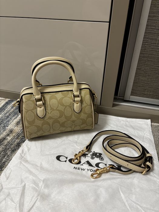 Geantă Coach Mini Bej Noua