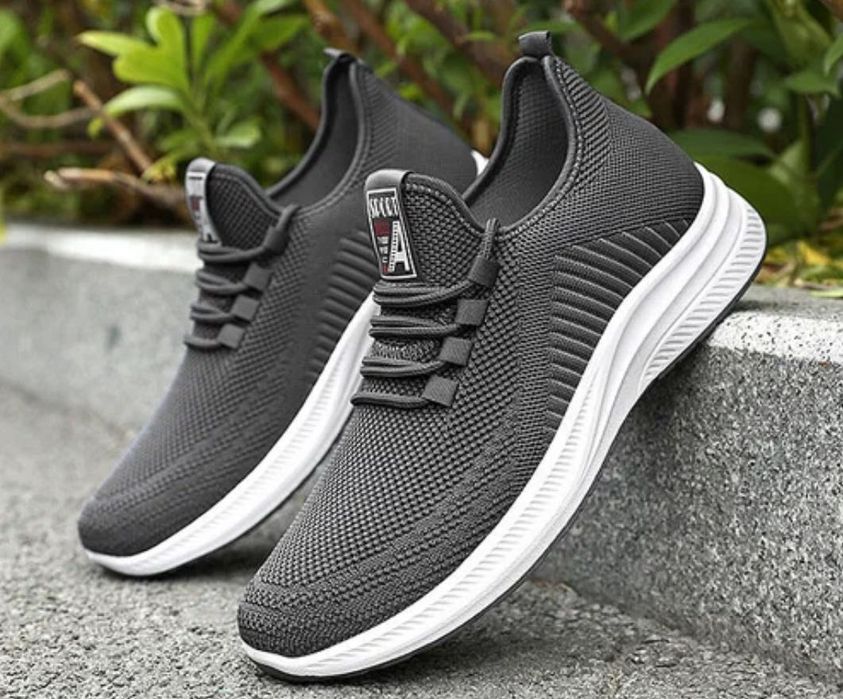 Мужские кросовки серые 39-44