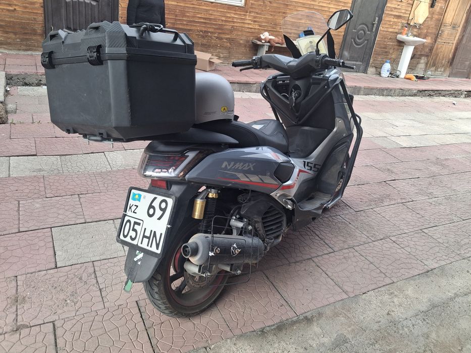 Мотоцикл на ходу