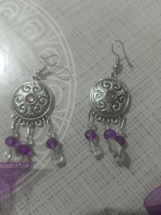 Шашбау и серьги казахские