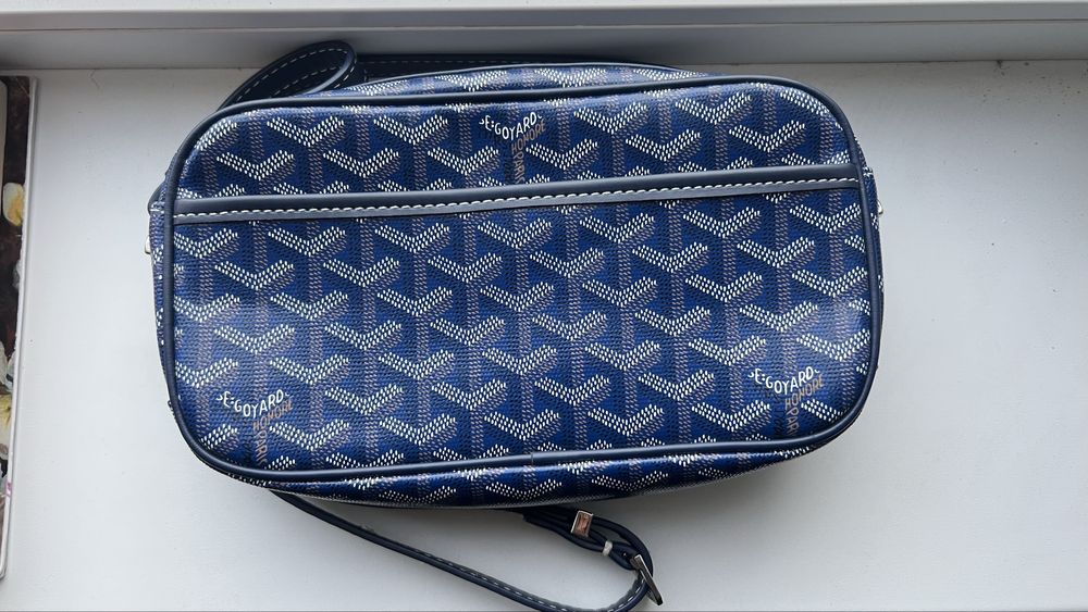 Сумка Goyard синего цвета