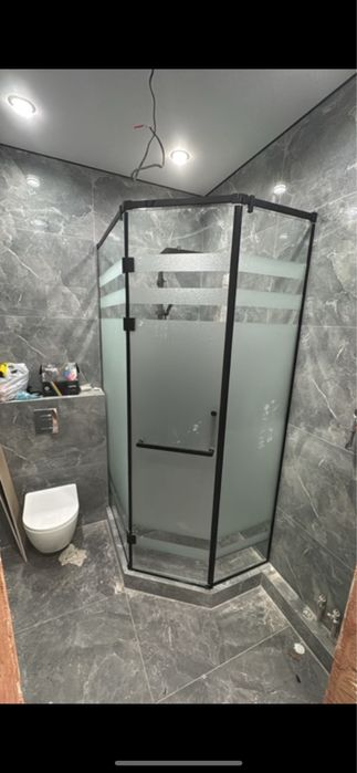 Стеклянные,  душ кабина, перегородка из стекла