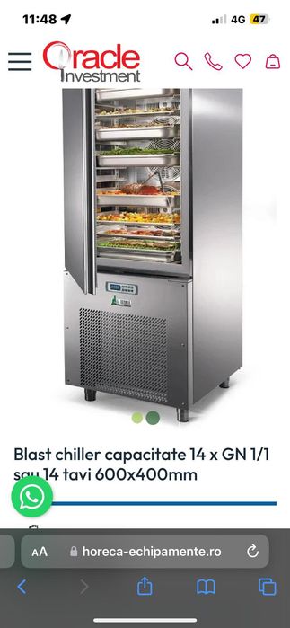 Chiller răcire instant