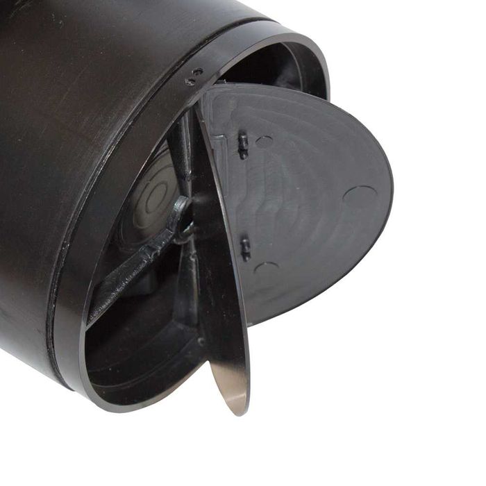 Вентилатор за баня LUX CHROME ф100 клапа 110 куб тих влагоуст ММоторс