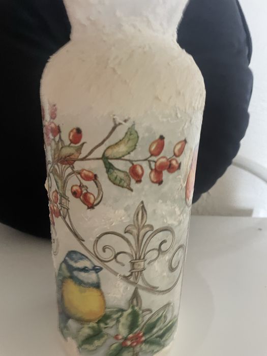 Ваза за цветя ръчна изработка