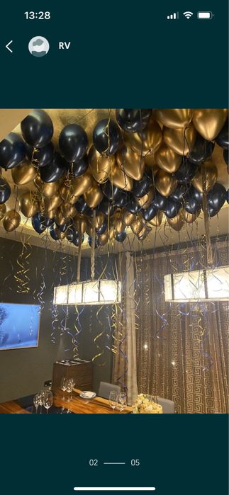 Балони с хелий за гр.Пловдив 1.6€