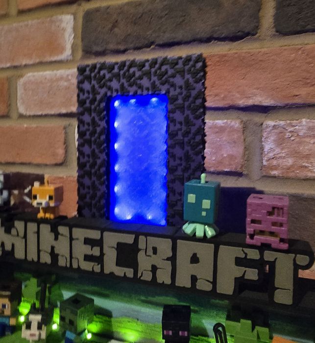 Kinder Joy Display Minecraft Stand