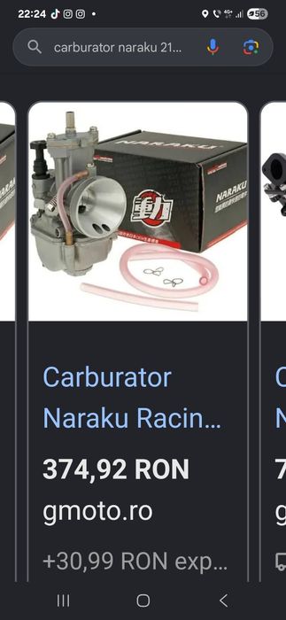 Vand carburator de 21mm Naraku