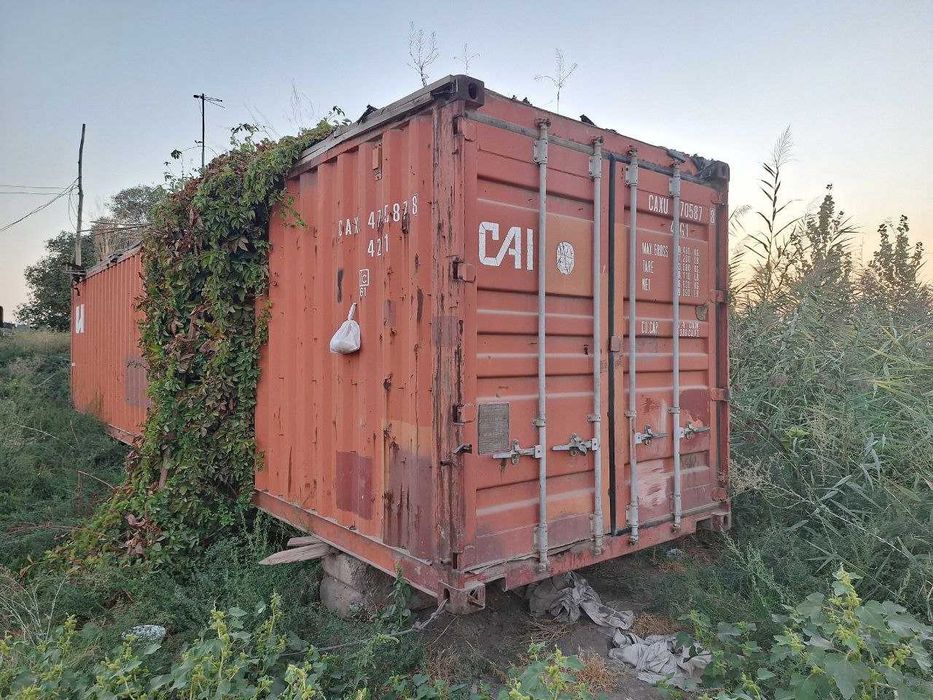 контейнер сотилади 12метр, ҳолати ўртача, яшашга яроқли