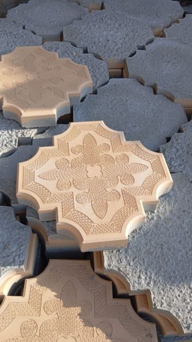 Брусчатка, бардюр, водосток