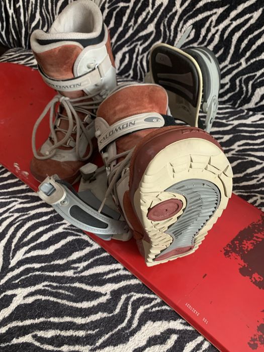 Сноуборд: доска, ботинки, крепления