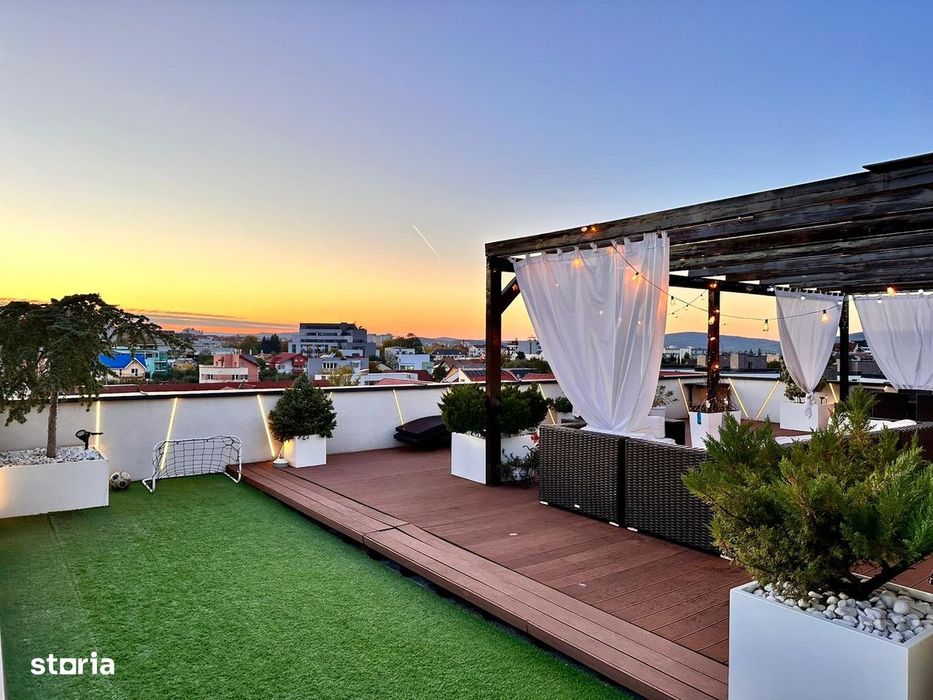 Apartament tip Penthouse,200 mp utili,Terasa,Ultramodern,Zona Buna Ziu