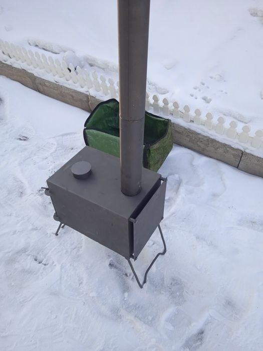 Печь дровяная карасик