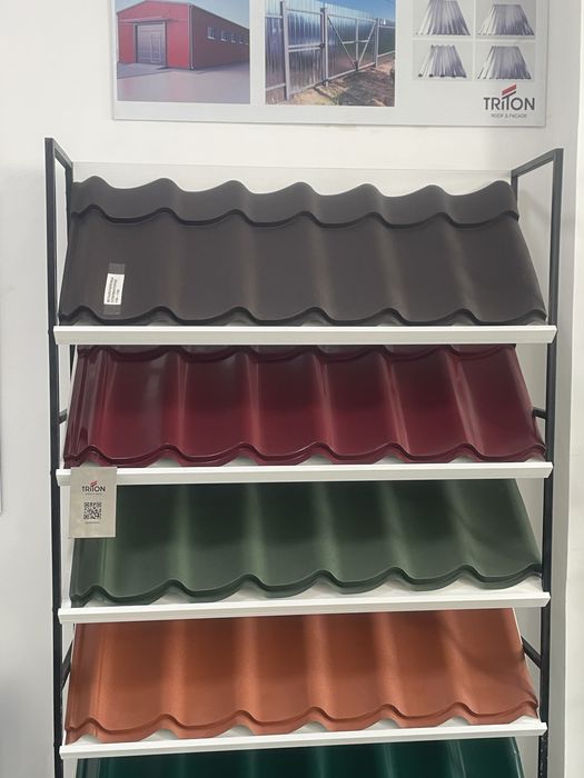 Евроштакетник, Кровля