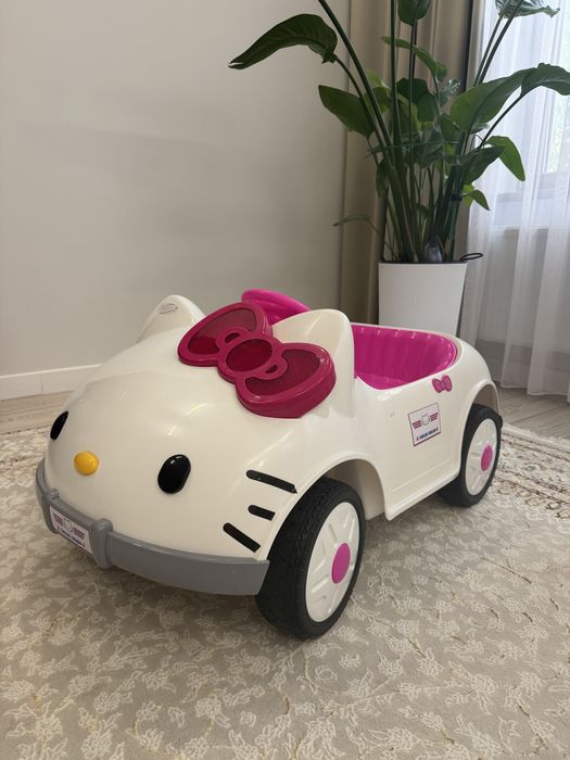 Электромобиль детский Hello kitty, как новый