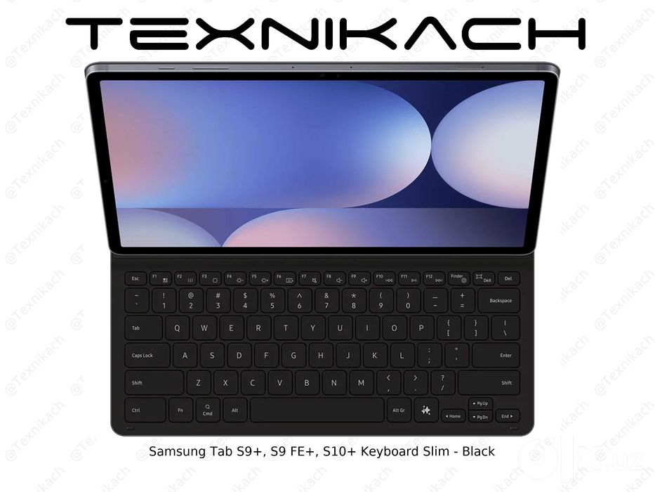 Tab S9+, S10+ Keyboard Slim • Доставка • Проверка при получении