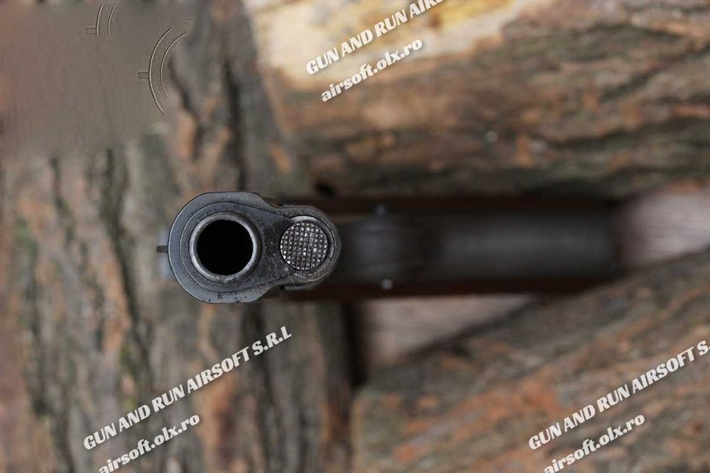 Pistol Airsoft (De Putere Mare 4.5J) Co2 Cu Aer Comprimat - MODEL NOU