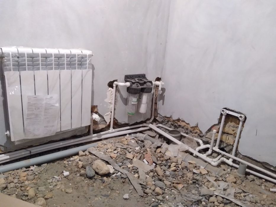 Сантехника  установка катол