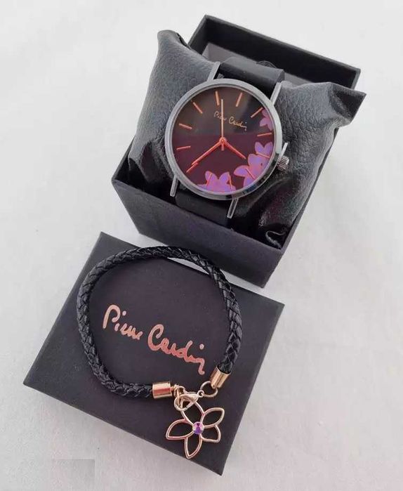 set cadou ceas si bratara Pierre Cardin sigilat