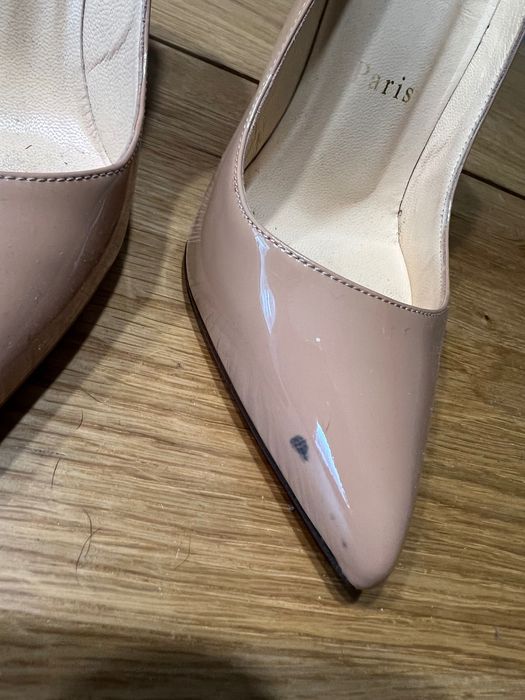 Christian Louboutin Pigalle 120 mm Patent Leather - Size 34.5