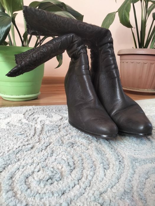 Продам импортные сапоги