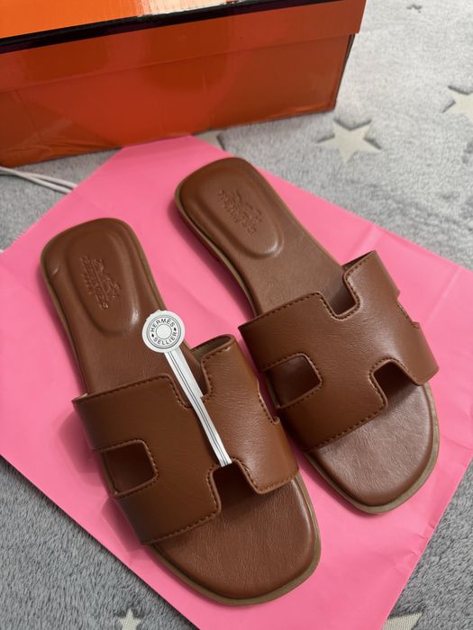 Новые шлепки под Hermes 38 размер