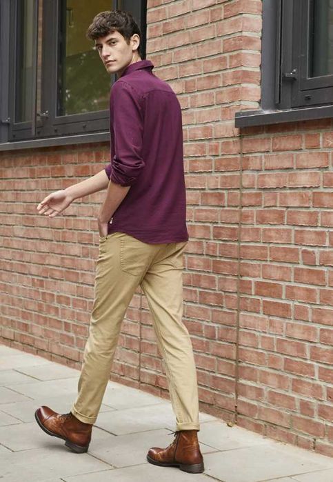 Ghete lace up cap toe 40 41 42 43 44 45 46 Jack & Jones NOI piele nat