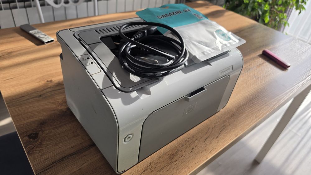 Принтер HP LaserJet P1102 / Обслужен / Заправленный картридж