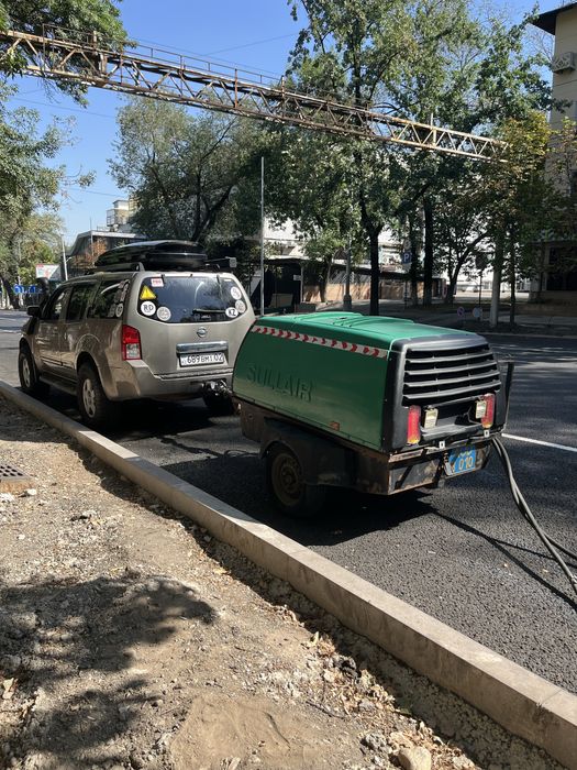 Аренда компрессора отбойные молотки опресовка продувка