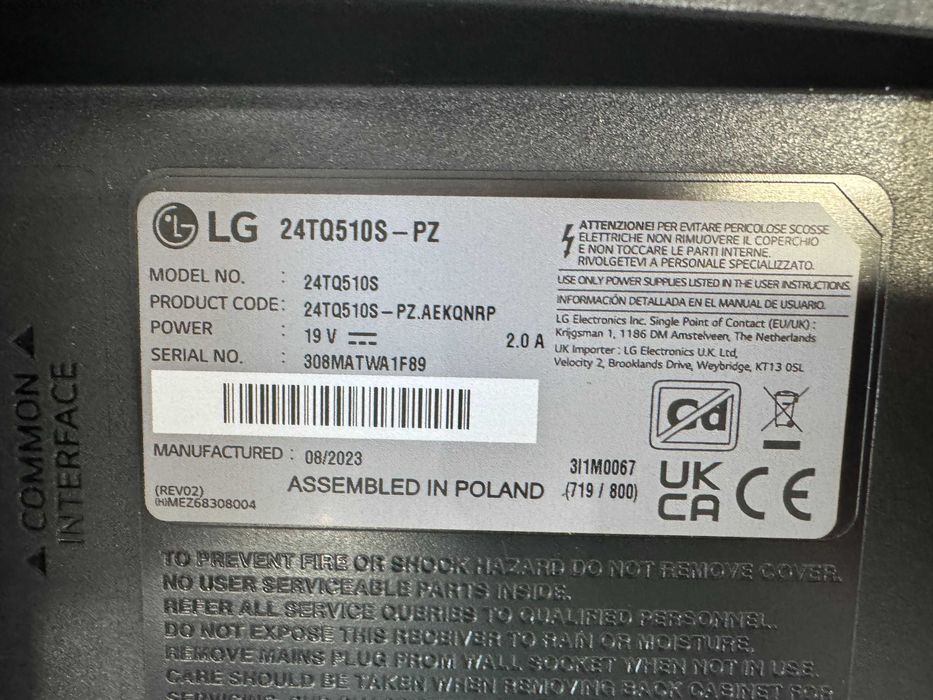 Телевизор - LG 24 inch /Smart  / A20