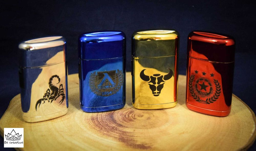 Персонализирана ветроустойчива запалка на газ