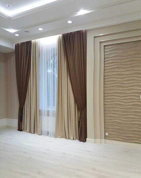 Шторы | Римские шторы | Установка карнизов | Pardalar   Sh996