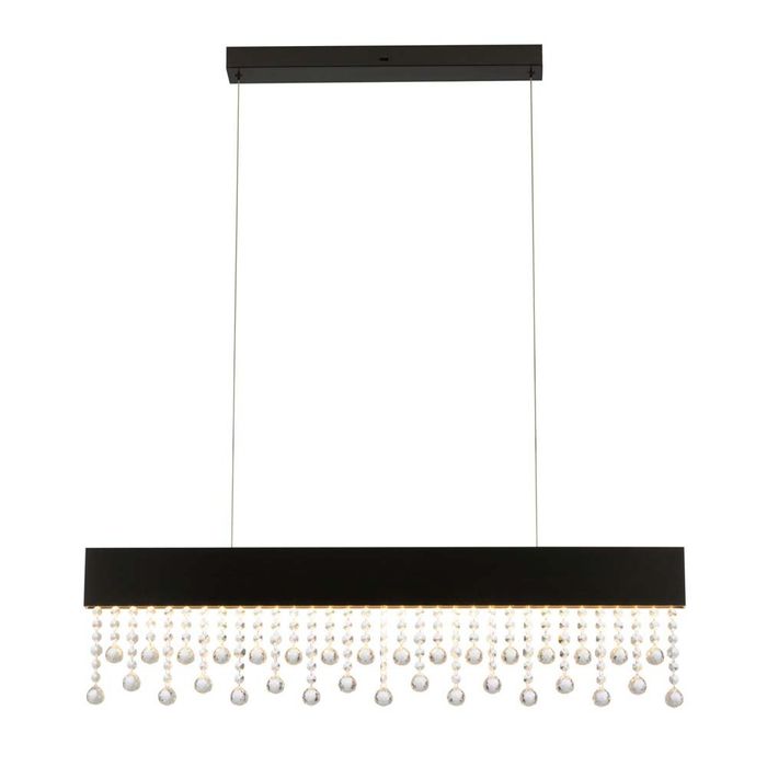 Луксозен полилей със стъклени кристали