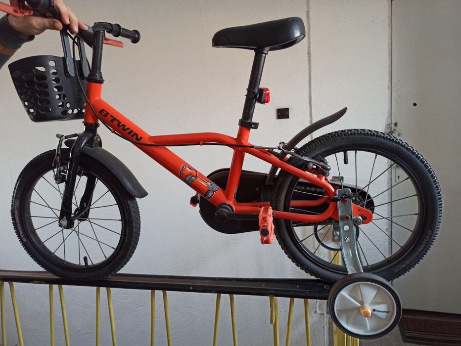 Bicicleta copii btwin robot 16
