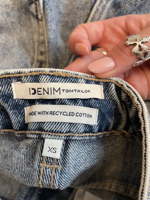 Pantaloni scurti noi Tom Tailor cu talie inalta marime XS