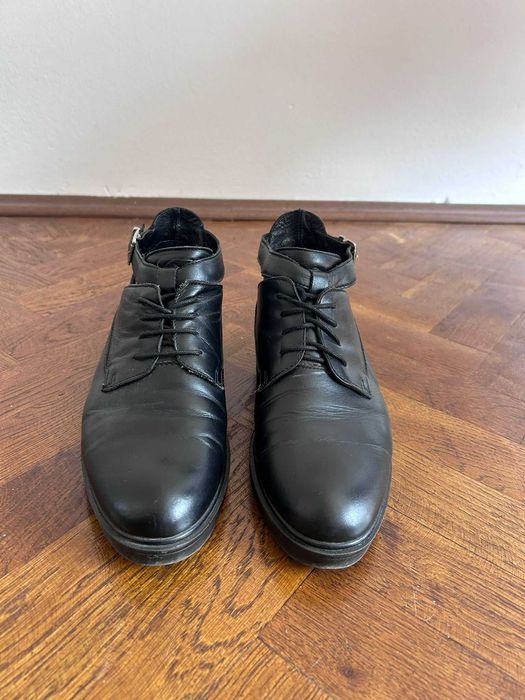 Pantofi dama negri piele